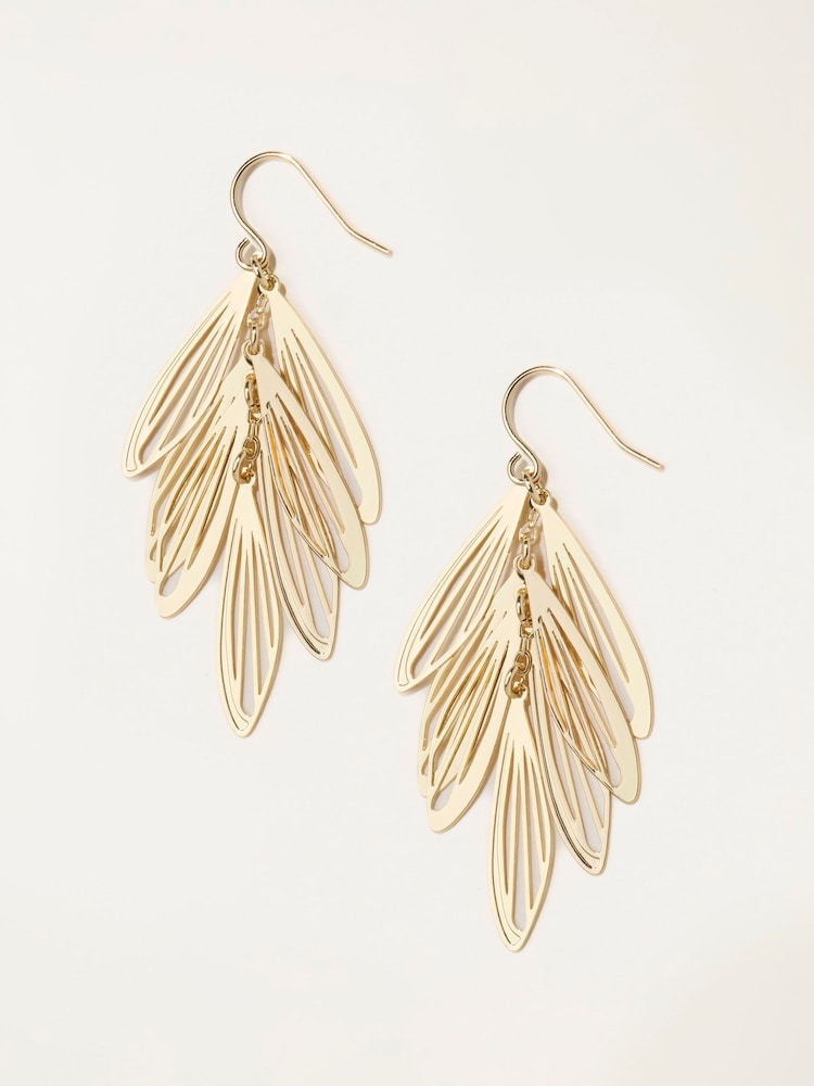 Boucles d'oreilles pendantes FatFace Party - Image 1 de 2