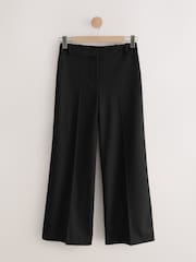 Black Wide Leg Tailored Trousers - Image 6 of 8