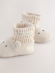 Neutral Bear Baby Sock Top Boot Shoes (0-18mths) - Image 5 of 5