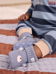 Blue Bear Baby Sock Top Boot Shoes (0-18mths) - Image 6 of 6