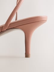 駝色 - Forever Comfort® Heeled Sandals With Hardware - 圖片 9/10
