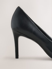 Black Forever Comfort® Leather Tassel Court Shoes - Image 5 of 5