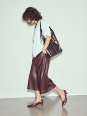 Кість - Forever Comfort® Leather Low Court Heels - Image 3 of 4