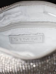 Simmi London Silver Erin Knot Detail Handbag - Image 5 of 5