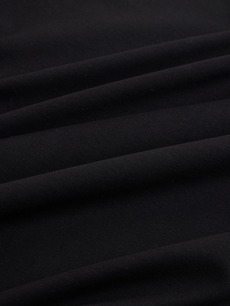 Black Slim Fit Motionflex Short Sleeve Polo Shirt - Image 7 of 7
