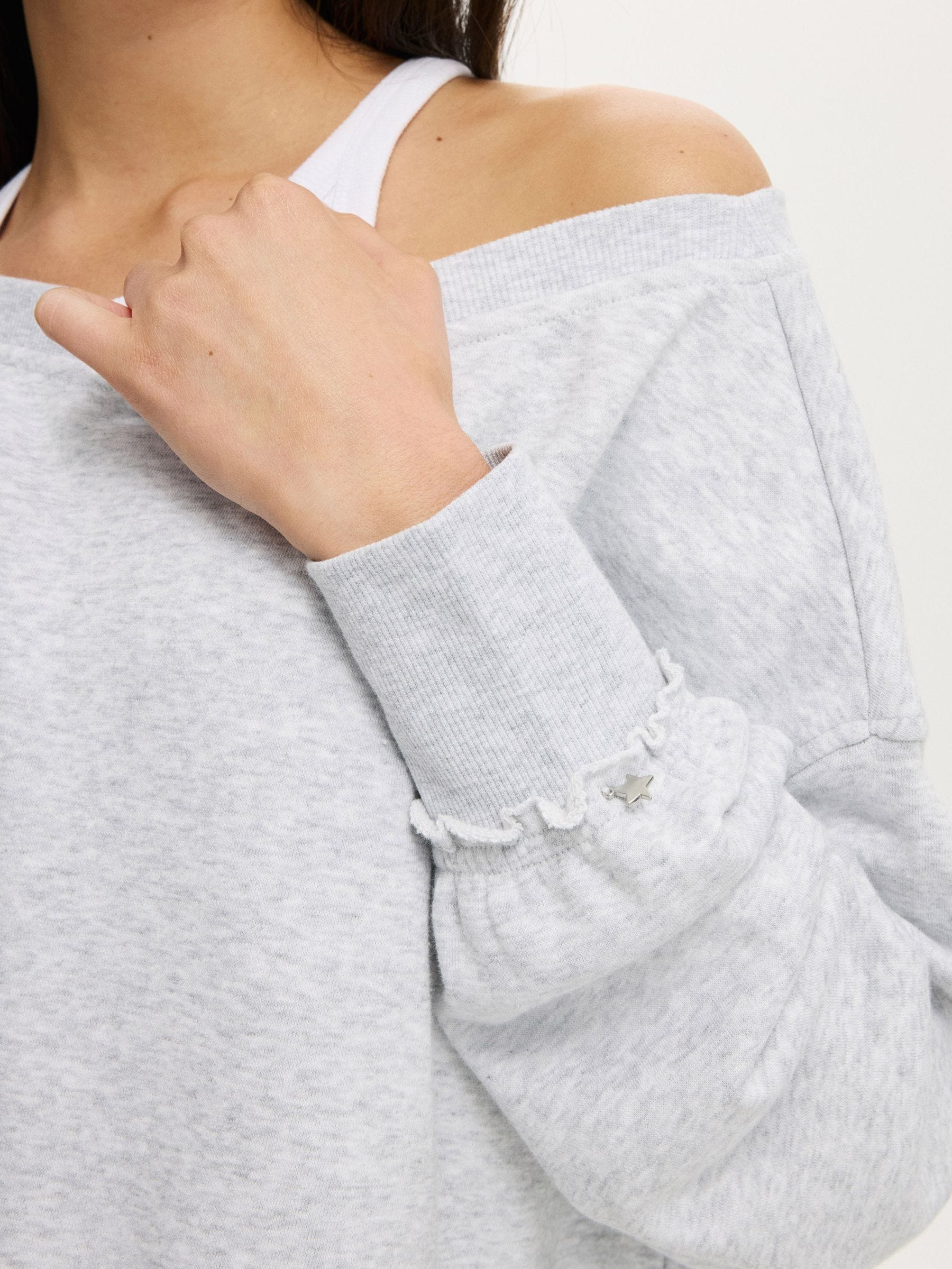 Buy Cotton On Grey Off Shoulder Sweatshirt from Next USA