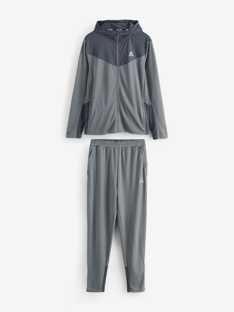 Montirex Grey Agility 2.0 Jacket and Jogger Set - Image 1 of 5