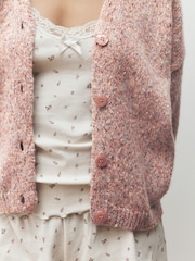 Pink Neppy Cardigan - Image 6 of 9