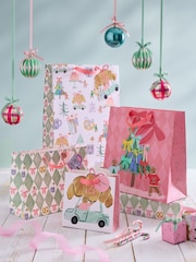 Pink and Green Sweets 4 Pack Gift Bag - Image 1 of 2