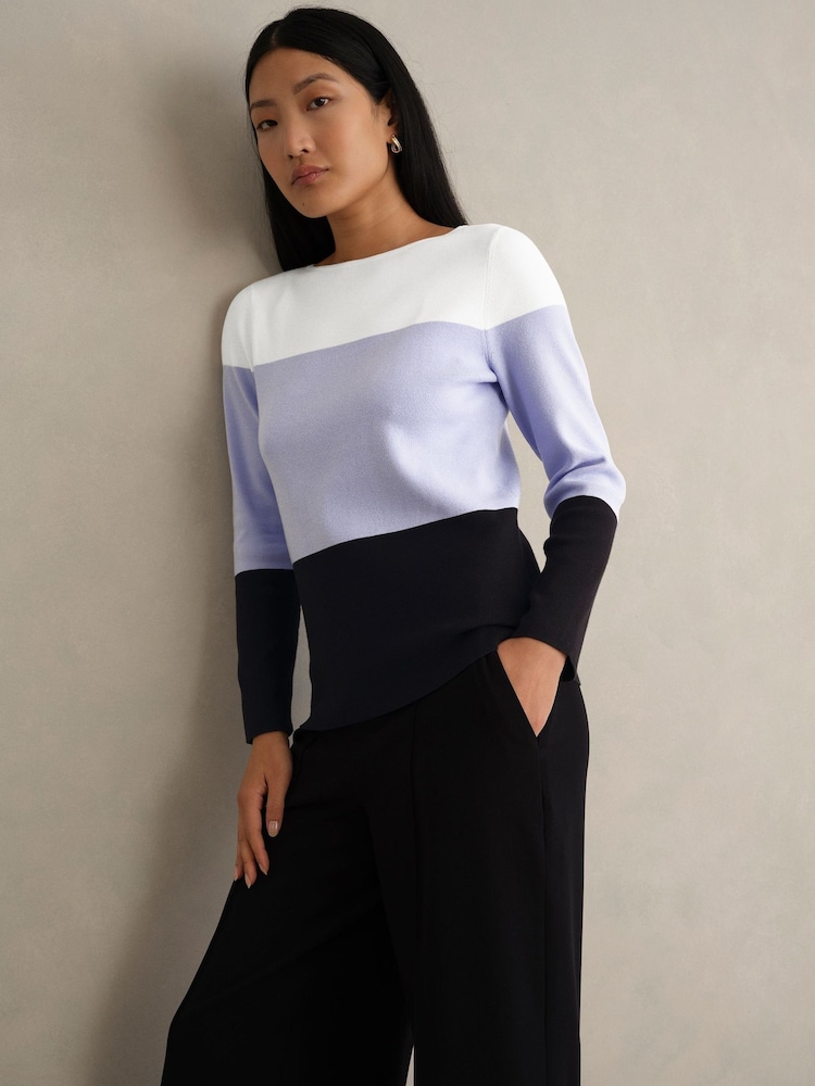 Hobbs Blue Alice Jumper - Image 1 of 4