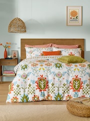 طقم لحاف مطبوع بوجهين من Furn Dilara - Image 1 of 4