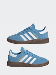 adidas Originals Blue Handball Spezial Trainers - Image 5 of 9