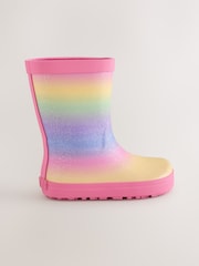 Multi Rainbow Barefoot Wellies - Image 3 of 4