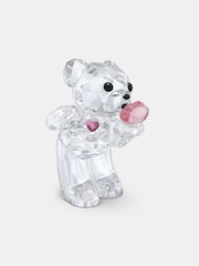 Swarovski White Kris Bear A Kiss full of Love Decoration - Image 1 of 4