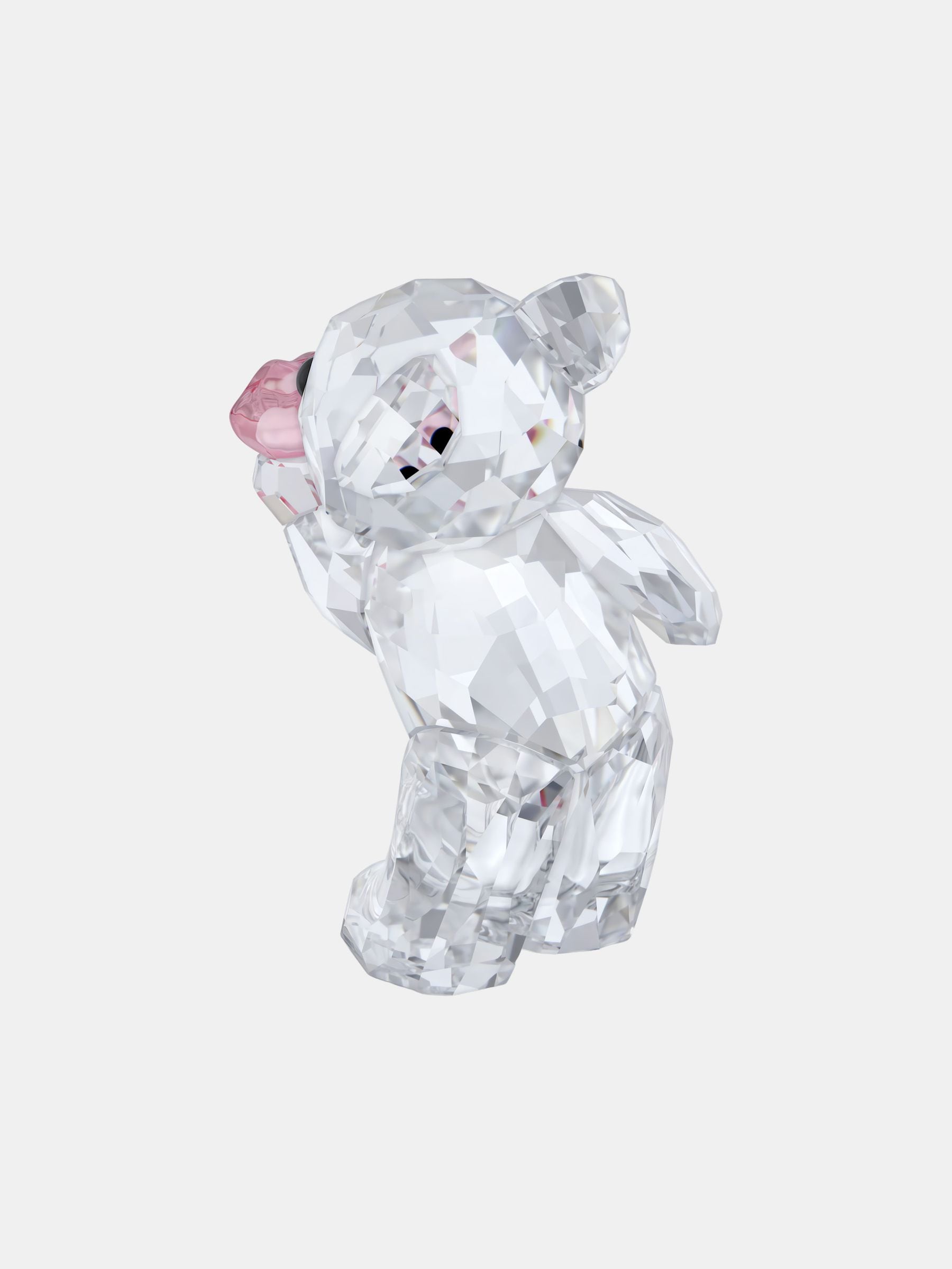 Buy Swarovski White Kris Bear A Kiss full of Love Decoration from