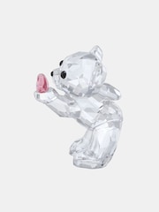 Swarovski White Kris Bear A Kiss full of Love Decoration - Image 4 of 4