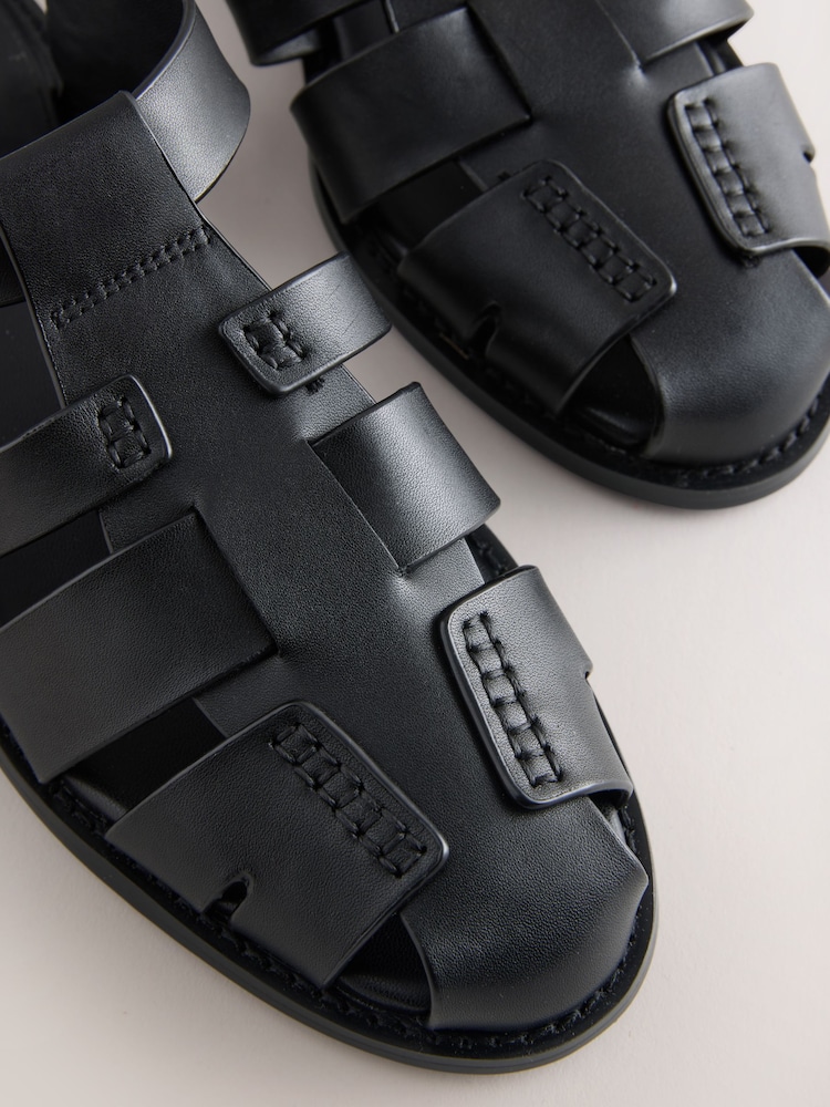 Black Forever Comfort® Fisherman Sandals - Image 10 of 10 Black Forever Comfort® Fisherman Sandals - Image 10 of 10