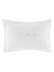 Sophie Allport Set of 2 Embroidered Sunflowers 200 Thread Count Pillowcases - Bild 3 von 3