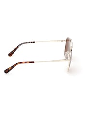 GANT Brown Metal Sunglasses - Image 3 of 8