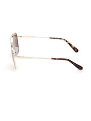 GANT Brown Metal Sunglasses - Image 8 of 8