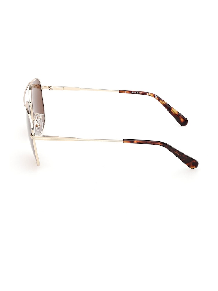 GANT Brown Metal Sunglasses - Image 8 of 8 GANT Brown Metal Sunglasses - Image 8 of 8