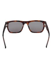 GANT Brown Acetate Sunglasses - Image 5 of 8