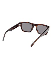 GANT Brown Acetate Sunglasses - Image 6 of 8