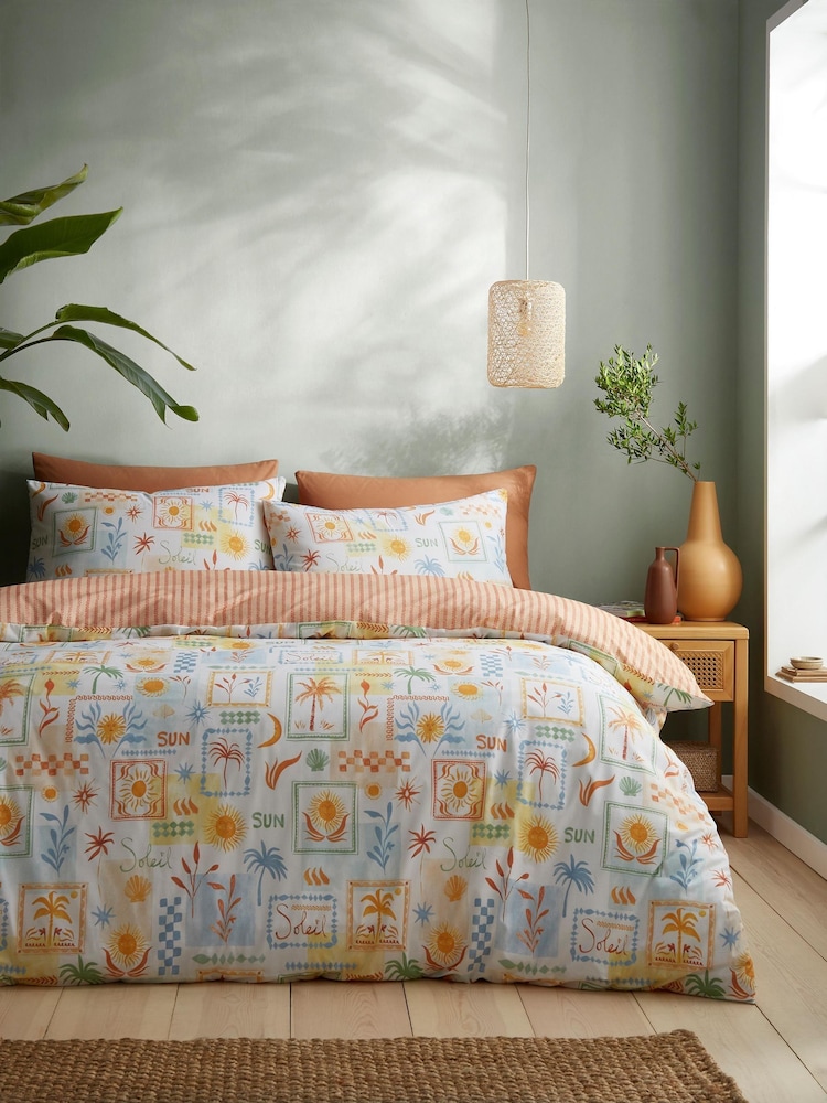 Fusion Multi Soleil Easy Care Duvet Cover Set - Image 2 of 5