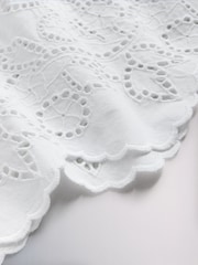 The Set Cotton Broderie Midi Dress White - Image 7 of 7