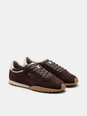 HOFF Brown Bridge Full Leather Trainers - Image 2 of 6