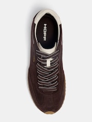 HOFF Brown Bridge Full Leather Trainers - Image 3 of 6
