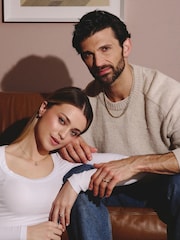 The Diamond Store White Duo Wave Stacking Lab Diamond Ring 0.26ct in 9K Gold - Image 6 of 7