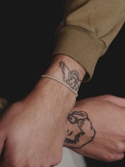 The Diamond Store White Adjustable Lab Diamond Tennis Bracelet 0.50ct in 925 Silver - Image 6 of 7