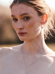 The Diamond Store White Eternal Glow Lab Diamond Necklace 0.25ct in 925 Silver - Image 6 of 6