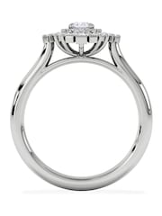 The Diamond Store White The Radiance Lab Diamond Ring 0.52ct H/SI Set in 925 Silver - Image 2 of 8