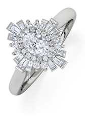 The Diamond Store White The Radiance Lab Diamond Ring 0.52ct H/SI Set in 925 Silver - Image 5 of 8