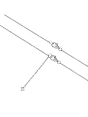 The Diamond Store White Horizon Round Cut Lab Diamond Solitaire Necklace 0.25ct H/SI in 925 Silver - Image 2 of 7