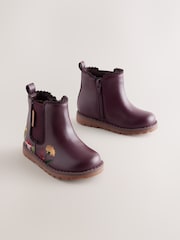 Rojo burdeos - Botines Chelsea - Imagen 1 de 5