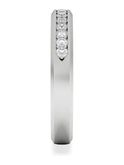 The Diamond Store White Lab Diamond Heritage Half Eternity Ring 0.30ct H/SI in 925 Silver - Image 5 of 8