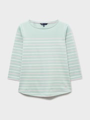 Crew Clothing Blue Essential Breton Top - Image 5 of 5