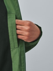 Zaļš - Ūdensizturīga Anorak jaka - Attēls 8 no 14