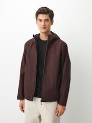 Burgundijas sarkans - Ūdensizturīga Anorak jaka - Attēls 1 no 9