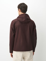 Burgundijas sarkans - Ūdensizturīga Anorak jaka - Attēls 3 no 9