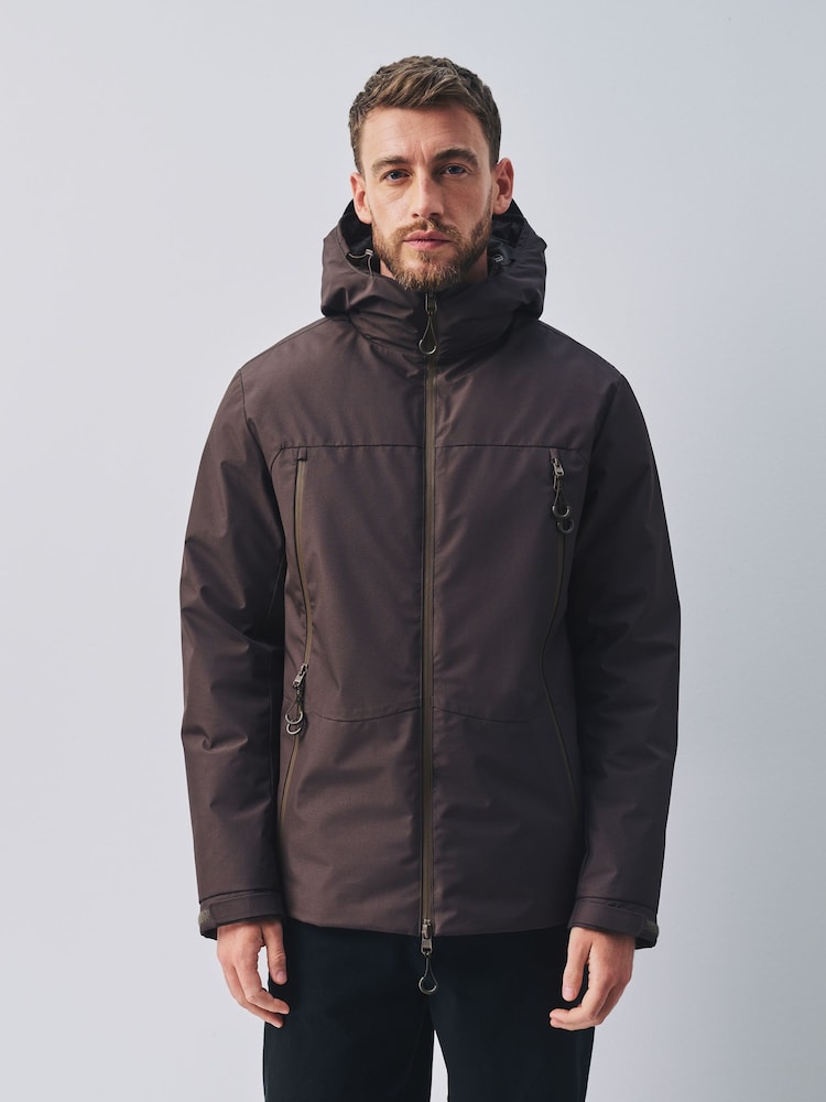 Braun - Shower Resistant Padded Lined Jacket - Bild 1 von 9 Braun - Shower Resistant Padded Lined Jacket - Bild 1 von 9