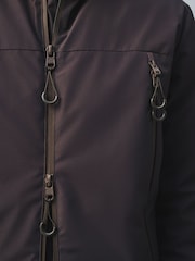 Braun - Shower Resistant Padded Lined Jacket - Bild 6 von 9