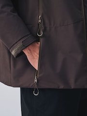 Braun - Shower Resistant Padded Lined Jacket - Bild 9 von 9