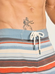 FatFace Orange Stripe Board Shorts - Image 3 of 5