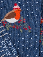 Chaussettes FatFace Robin - Image 2 de 2