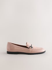 Rose Pink Wide Fit Forever Comfort® Trim Hardware Loafers - Image 6 of 8