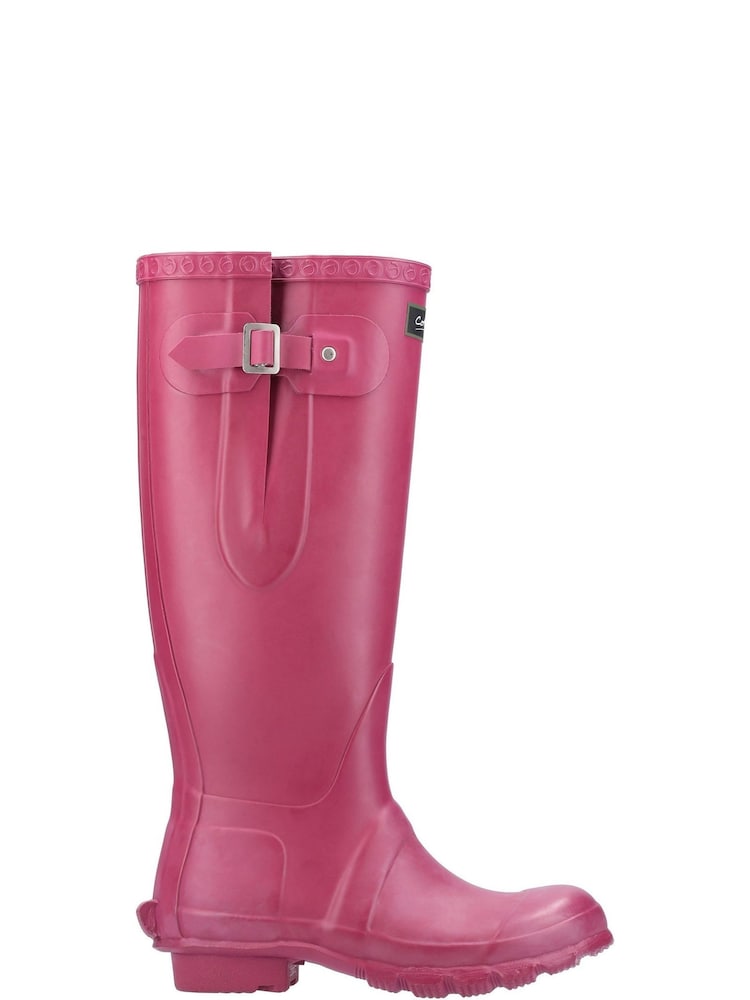 Cotswolds Pink Windsor Tall Wellington Boots - Image 1 of 4